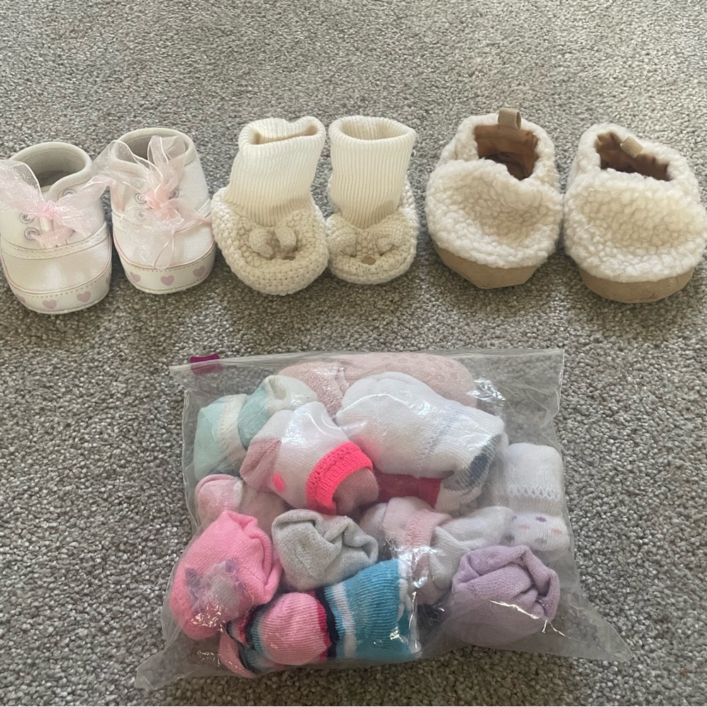 Baby Shoes and Socks Set